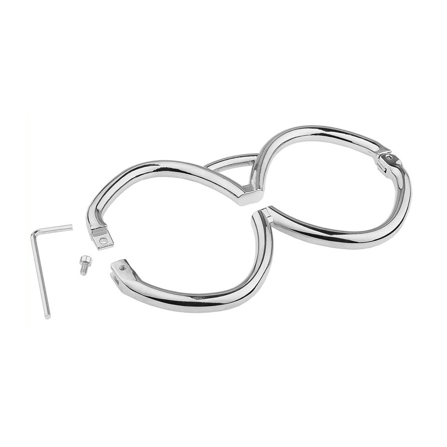 KINKgear Menottes De Poignets HEX 15cm 2 KINKgear Menottes De Poignets HEX 15cm – Image 2