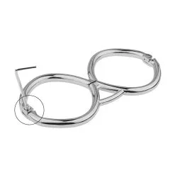 KINKgear Menottes De Poignets HEX 15cm 10 KINKgear Menottes De Poignets HEX 15cm -FÉMINITÉS boutique menottes de poignets hex 15cm 3