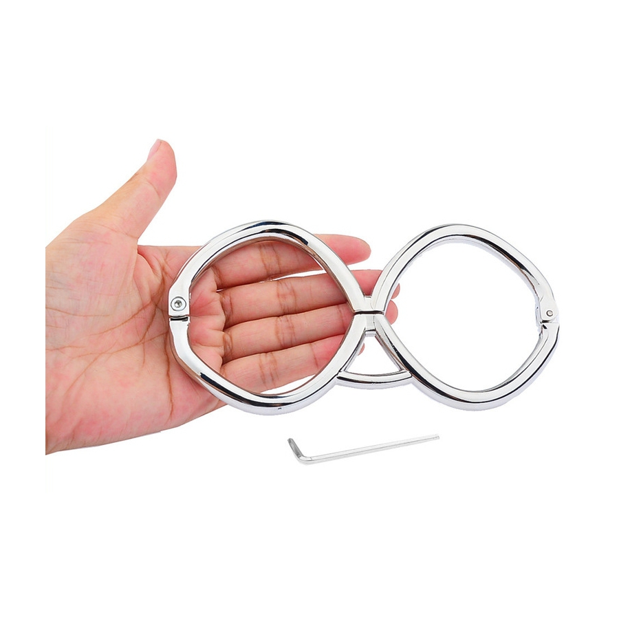 KINKgear Menottes De Poignets HEX 15cm 6 KINKgear Menottes De Poignets HEX 15cm – Image 6