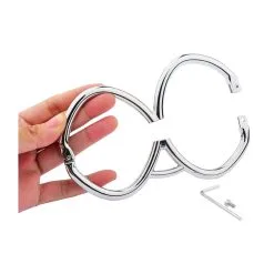 KINKgear Menottes De Poignets HEX 15cm 13 KINKgear Menottes De Poignets HEX 15cm -FÉMINITÉS boutique menottes de poignets hex 15cm 6