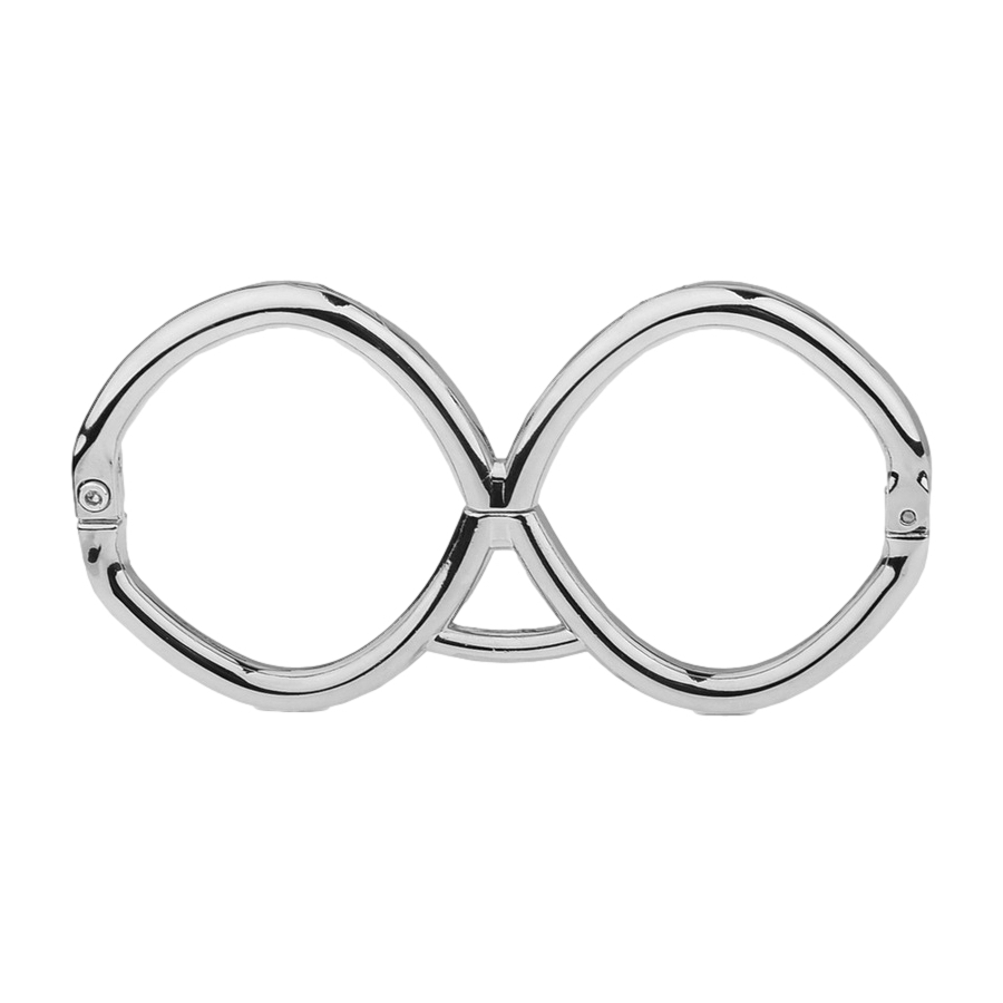 KINKgear Menottes De Poignets HEX 15cm 1 KINKgear Menottes De Poignets HEX 15cm