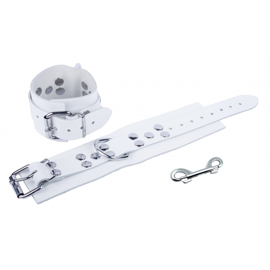 The Red Menottes En Cuir ULTRA Blanches 3 The Red Menottes En Cuir ULTRA Blanches – Image 3