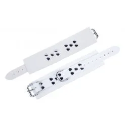 The Red Menottes En Cuir ULTRA Blanches 7 The Red Menottes En Cuir ULTRA Blanches -FÉMINITÉS boutique menottes en cuir ultra blanches 3