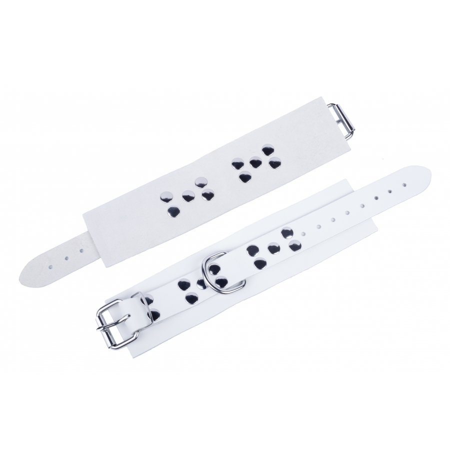 The Red Menottes En Cuir ULTRA Blanches 4 The Red Menottes En Cuir ULTRA Blanches – Image 4