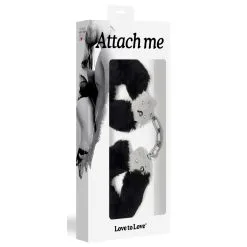 Love To Love Menottes Fourrure Noires ATTACH ME 3 Love To Love Menottes Fourrure Noires ATTACH ME -FÉMINITÉS boutique menottes fourrure noires attach me 1