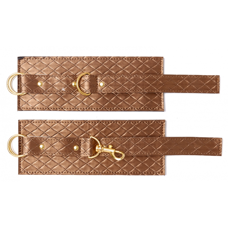 Allure X-Play Menottes LARGE WRIST Bronze 2 Allure X-Play Menottes LARGE WRIST Bronze – Image 2
