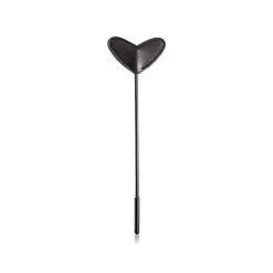 Correct Me Mini Cravache HEARTIN 33cm Noire