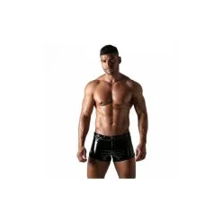 TOF Paris Mini Short VINYL Noir -FÉMINITÉS boutique mini short vinyl noir 3