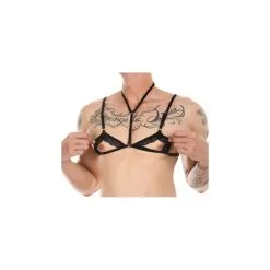 NoGenderWear Mini Soutien-gorge WATCH TETONS Noir