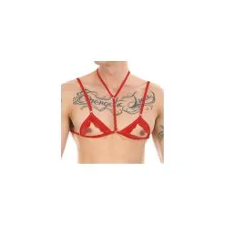 NoGenderWear Mini Soutien-gorge WATCH TETONS Rouge