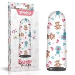 LoveToy Lollipop Massager Mini Vibro BEAR LoveToy 10 Vibrations -FÉMINITÉS boutique mini vibro bear lovetoy 10 vibrations 9