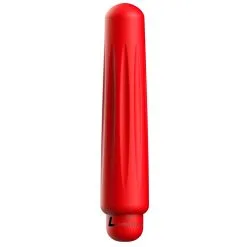 Luminous Mini Vibro DELIA 12cm Rouge -FÉMINITÉS boutique mini vibro delia 12cm rouge 3
