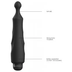 Luminous Mini Vibro DIDO 13cm Noir -FÉMINITÉS boutique mini vibro dido 13cm noir 5