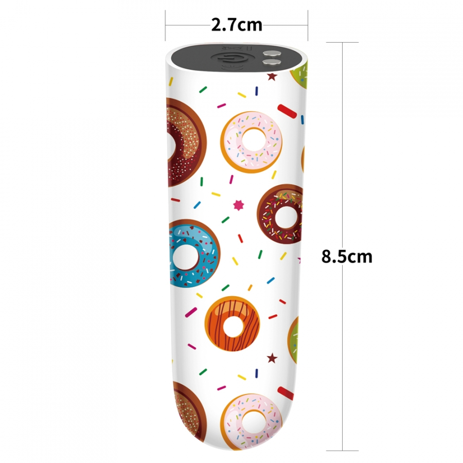 LoveToy Lollipop Massager Mini Vibro DONUT LoveToy 10 Vibrations 5 LoveToy Lollipop Massager Mini Vibro DONUT LoveToy 10 Vibrations – Image 5