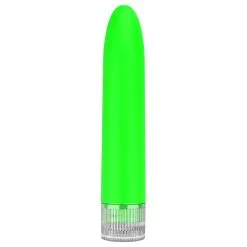 Luminous Mini Vibro ELENI 14cm Vert