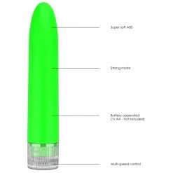 Luminous Mini Vibro ELENI 14cm Vert -FÉMINITÉS boutique mini vibro eleni 14cm vert 5
