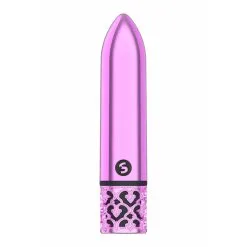 Royal Gems Mini Vibro GLAMOUR 10.5cm Rose