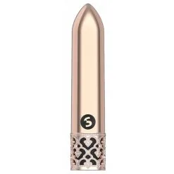 Royal Gems Mini Vibro GLITZ 8.7cm Rose Doré