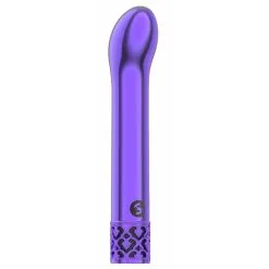 Royal Gems Mini Vibro JEWEL ROYAL 12cm Violet -FÉMINITÉS boutique mini vibro jewel royal 12cm violet 2