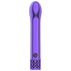 Royal Gems Mini Vibro JEWEL ROYAL 12cm Violet -FÉMINITÉS boutique mini vibro jewel royal 12cm violet 3