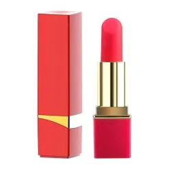 Generique Mini Vibro LIPSTICK ROCK 8.7 X 2.3cm Rouge