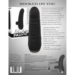 Evolved Mini Vibro Pour Doigt HOOKED ON YOU 8 Vibrations 7 Evolved Mini Vibro Pour Doigt HOOKED ON YOU 8 Vibrations -FÉMINITÉS boutique mini vibro pour doigt hooked on you 8 vibrations 3