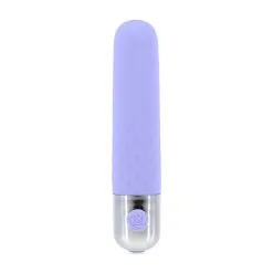 Generique Mini Vibro SAMIRA 10 X 1.5cm Violet