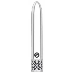 Royal Gems Mini Vibro SHINY 11cm Argenté