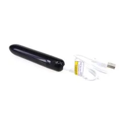 Generique Mini Vibro TIPPI 8.5 X 1.3cm Noir -FÉMINITÉS boutique mini vibro tippi 85 x 13cm noir 3