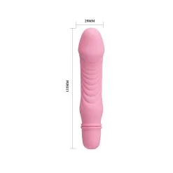 Pretty Love Mini-vibromasseur Stev Rose - 11 X 2.7cm -FÉMINITÉS boutique mini vibromasseur stev rose 11 x 27cm 2
