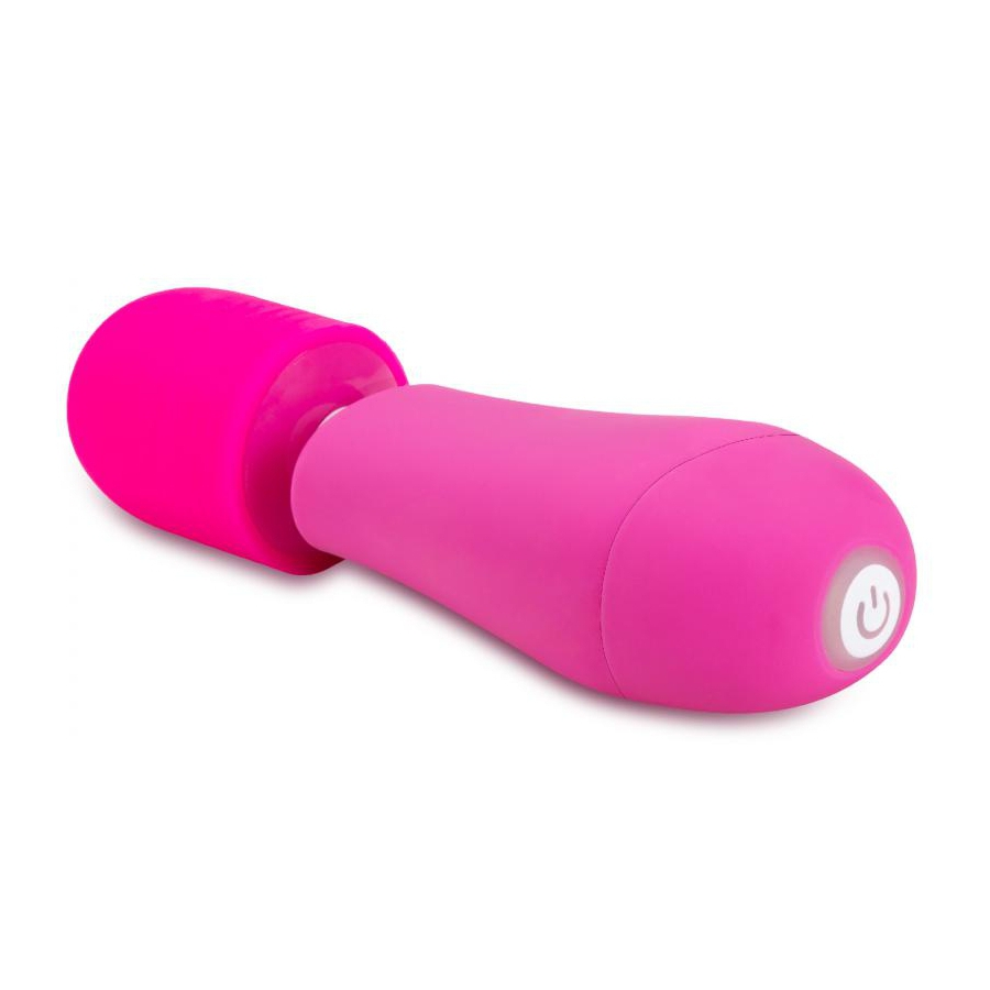 Mini Wand JOYFUL 2 Embouts - Tête 30mm Rose 5 Mini Wand JOYFUL 2 Embouts - Tête 30mm Rose – Image 5