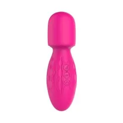 Generique Mini Wand POWER MAGIC 15cm | Tête 42mm Rose