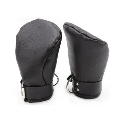 Generique Mitaines DOG PAW Simili Noires 8 Generique Mitaines DOG PAW Simili Noires -FÉMINITÉS boutique mitaines dog paw simili noires 3