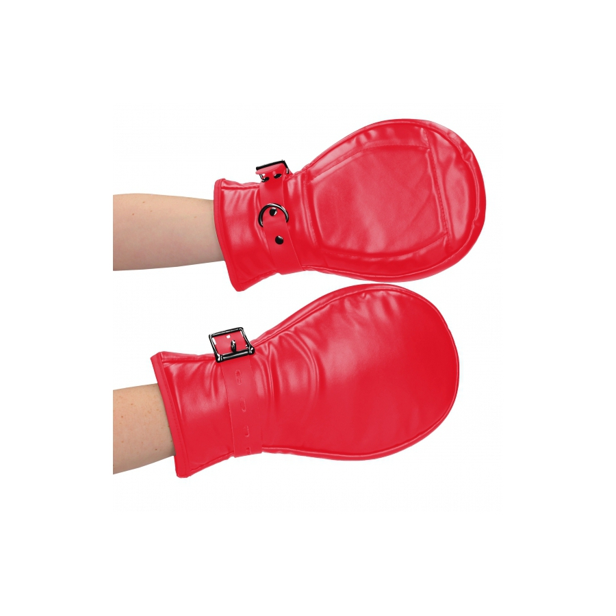 Ouch! Puppy Play Mitaines PUPPY PLAY Rouges 3 Ouch! Puppy Play Mitaines PUPPY PLAY Rouges – Image 3