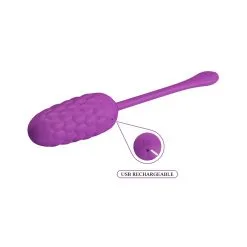 Oeuf Vibrant MARINA Pretty Love 8 X 3.3 Cm Violet -FÉMINITÉS boutique oeuf vibrant marina pretty love 8 x 33 cm violet 7