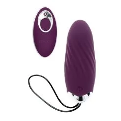 TOYJOY Happiness Oeuf Vibrant Télécommandé EGGSTRAVAGANT 9 X 3.3cm -FÉMINITÉS boutique oeuf vibrant telecommande eggstravagant 9 x 33cm 4