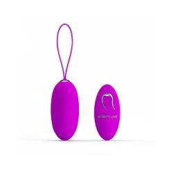 Pretty Love Oeuf Vibrant Télécommandé Jacqueline - 7.8 X 3.7 Cm -FÉMINITÉS boutique oeuf vibrant telecommande jacqueline 78 x 37 cm 4