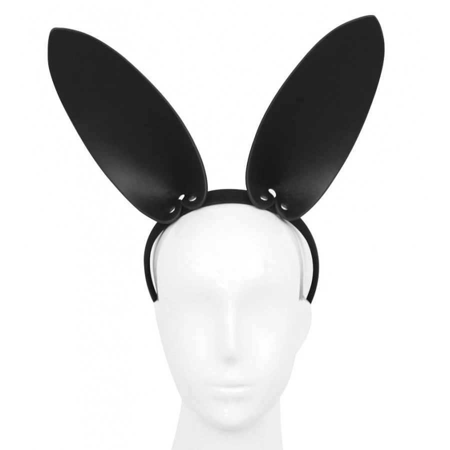 Kiotos Oreilles De Lapin BUNNY Simili Noir 2 Kiotos Oreilles De Lapin BUNNY Simili Noir – Image 2