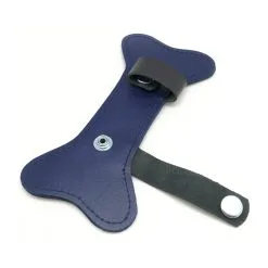 The Red Os En Cuir PUPPY Bleu -FÉMINITÉS boutique os en cuir puppy bleu 3