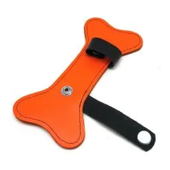 The Red Os En Cuir PUPPY Orange 7 The Red Os En Cuir PUPPY Orange -FÉMINITÉS boutique os en cuir puppy orange 3