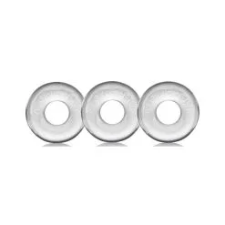 Pack De 3 Mini Cockrings Oxballs Transparents