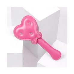 Correct Me Paddle BOW HEART 30cm Rose