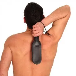 The Red Paddle En Cuir Avec Rebords Bombés 31 X 7 Cm -FÉMINITÉS boutique paddle en cuir avec rebords bombes 31 x 7 cm 2