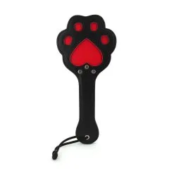 Kinky Puppy Paddle Patte 28 X 13cm Noir-Rouge