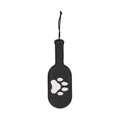 Ouch! Puppy Play Paddle PAW 33cm Noir-Blanc