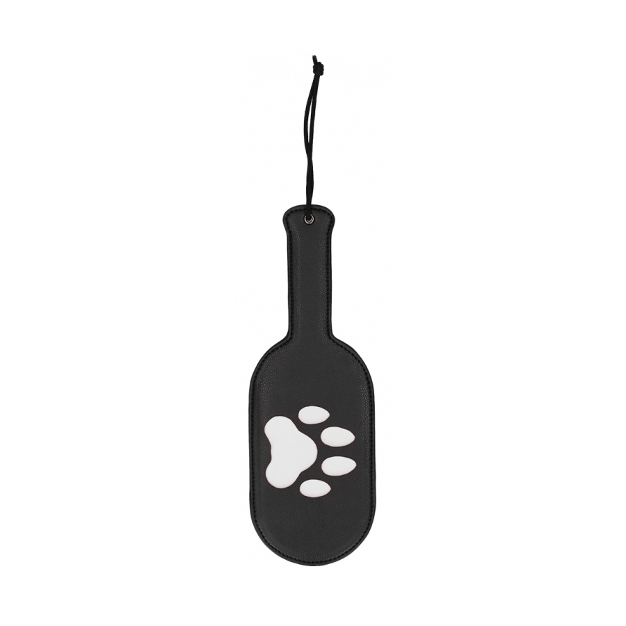 Ouch! Puppy Play Paddle PAW 33cm Noir-Blanc 1 Ouch! Puppy Play Paddle PAW 33cm Noir-Blanc