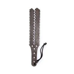 Generique Paddle Simili 6 Lanières SAWTOOTH 35cm -FÉMINITÉS boutique paddle simili 6 lanieres sawtooth 35cm 3