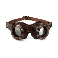 KinkHarness Paire De Lunettes MOTOR Marron