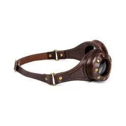 KinkHarness Paire De Lunettes MOTOR Marron -FÉMINITÉS boutique paire de lunettes motor marron 5