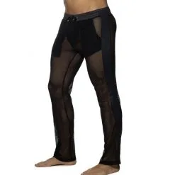 Addicted Pantalon LONG MESH Noir